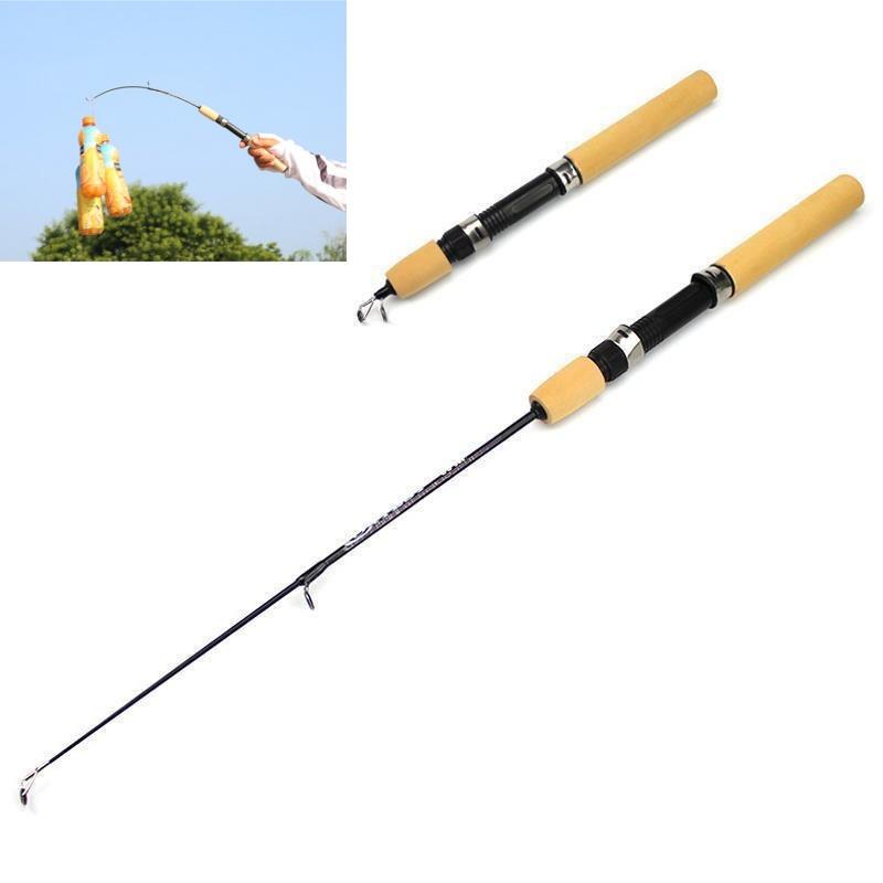 Fishing Rod Spinning - [LA]1개 초경량 겨울 얼음낚싯대 휴대용 겨울