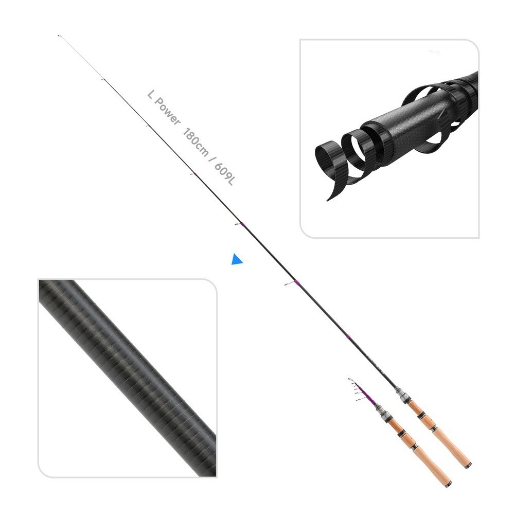 1.8M BFS 전용 L 액션 낚싯대 티타늄 팁 탄소  - Fishing Rod Carbon Fiber 리뷰 및 가격